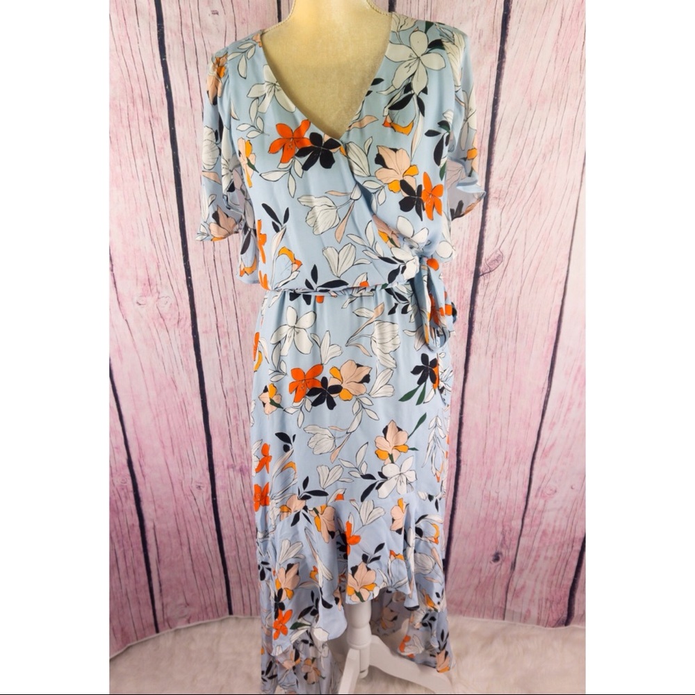 Parker, Demi Dress in Clear Moondance High Low - Picture 5 of 10